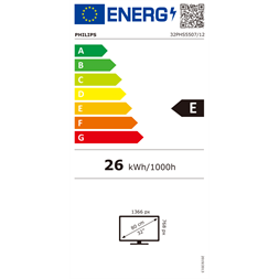 Philips 32" 32PHS5507/12 HD Ready LED TV