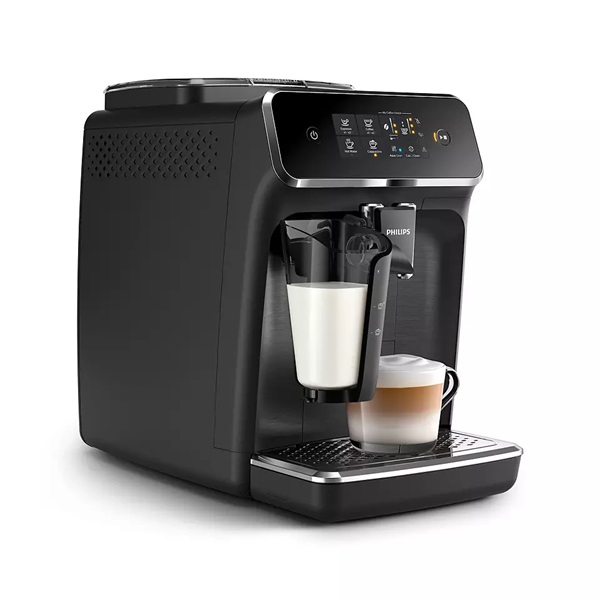 Philips Series 2200 EP2232/40 LatteGo tejhabosítóval fekete automata kávéfőző