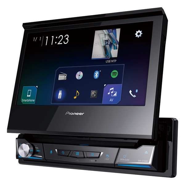 Pioneer AVH-A7100BT 7" LCD-s Bluetooth/DVD/USB autóhifi fejegység