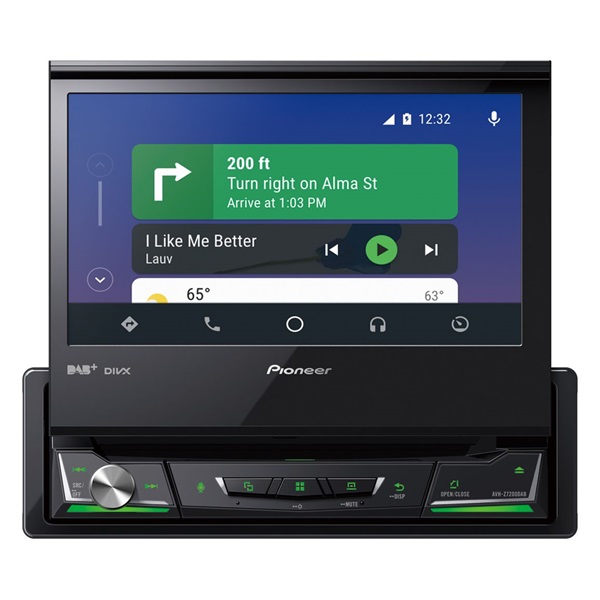 Pioneer AVH-Z7200DAB 7" LCD-s Bluetooth/DVD/USB autóhifi fejegység