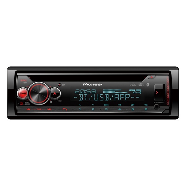 Pioneer DEH-S720DAB CD/Bluetooth/USB/DAB tuner/Spotyfy autóhifi fejegység