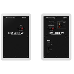 Pioneer DJ DM-40D-W fehér 4"-es monitor hangfalpár