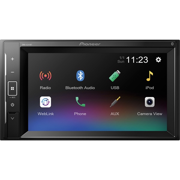 Pioneer DMH-A241BT 6,2" USB/Bluetooth multimédiás érintőképernyős fejegység