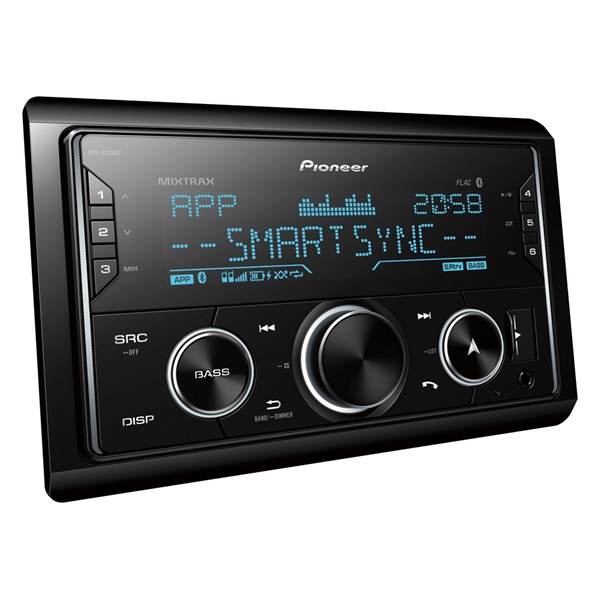 Pioneer MVH-S620BT mechanika nélküli autóhifi fejegység