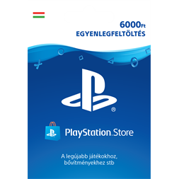 PlayStation Network 6000Ft-os feltöltőkártya