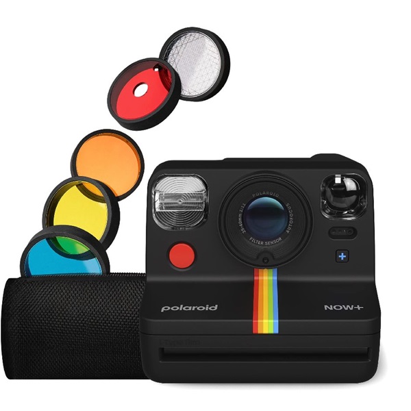 Polaroid Now+ Gen 2 fekete fényképezőgép