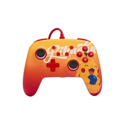 PowerA 1522784-01 Enhanced Nintendo Switch vezetékes Oran Berry Pikachu kontroller