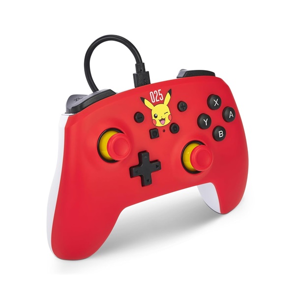 PowerA NSGP0200-01 Nintendo Switch vezetékes Laughing Pikachu kontroller