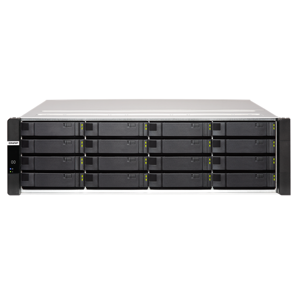 QNAP ES1686dc-2123IT-64G 16xSSD/HDD 3U rackbe szerelhető Enterprise ZFS NAS