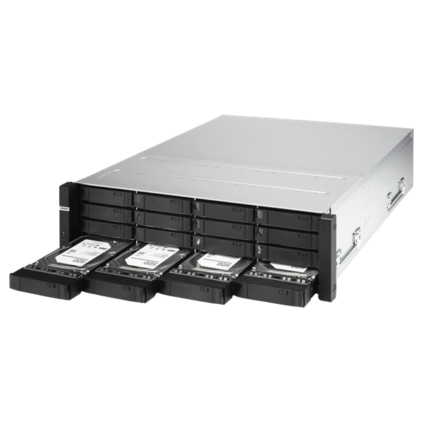 QNAP ES1686dc-2123IT-64G 16xSSD/HDD 3U rackbe szerelhető Enterprise ZFS NAS