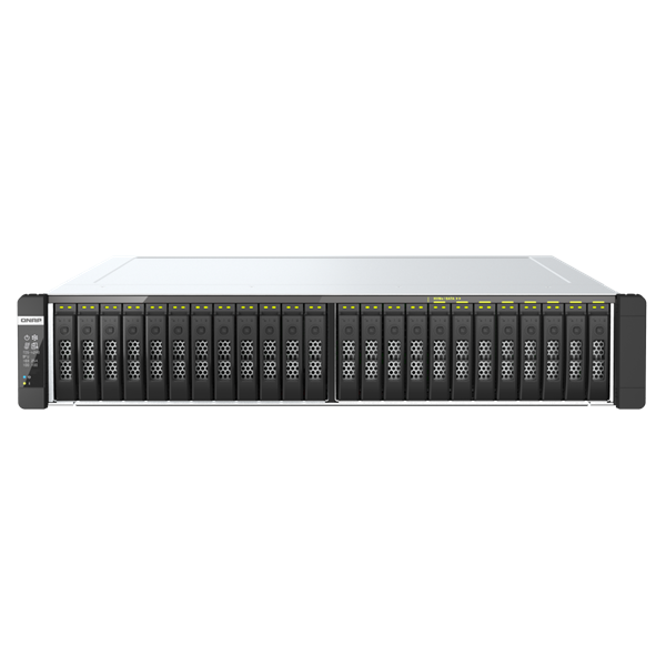 QNAP TDS-h2489FU-4309Y-64G 24xSSD 2U rackbe szerelhető ZFS NAS