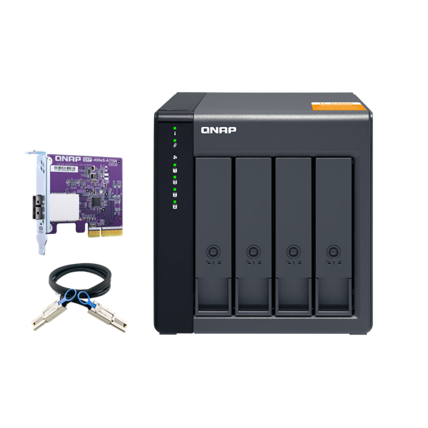 QNAP TL-D400S 4xSSD/HDD JBOD bővítőegység