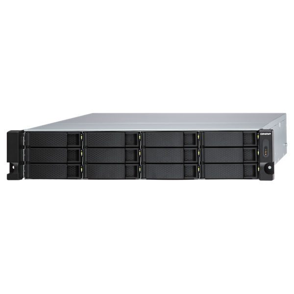 QNAP TL-R1200S-RP 12xSSD/HDD 2U rackbe szerelhető JBOD bővítőegység