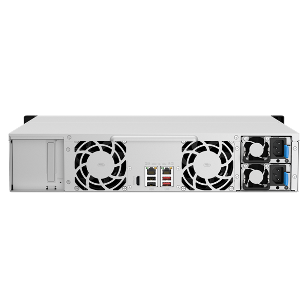 QNAP TS-1264U-RP-8G 12xSSD/HDD 2U rackbe szerelhető NAS