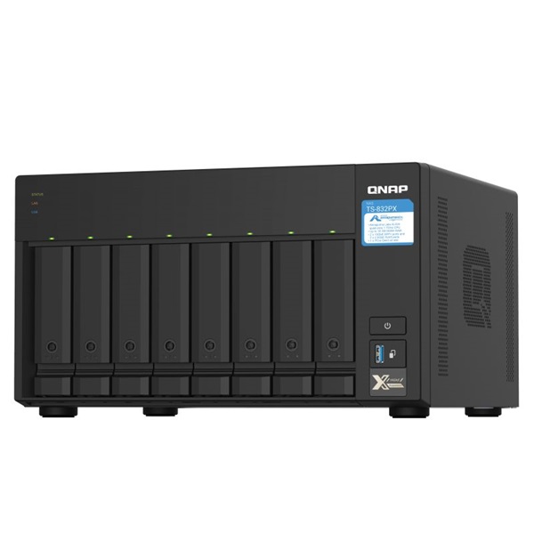 QNAP TS-832PX-4G 8x SSD/HDD, NAS