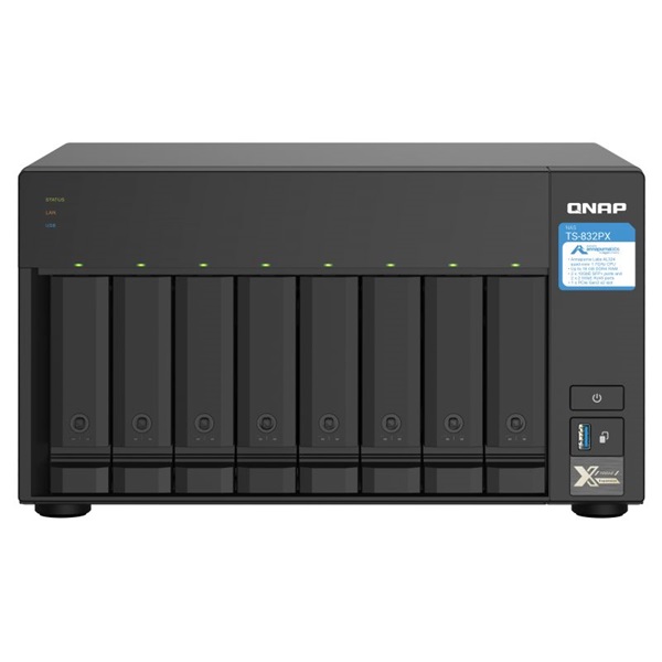 QNAP TS-832PX-4G 8x SSD/HDD, NAS