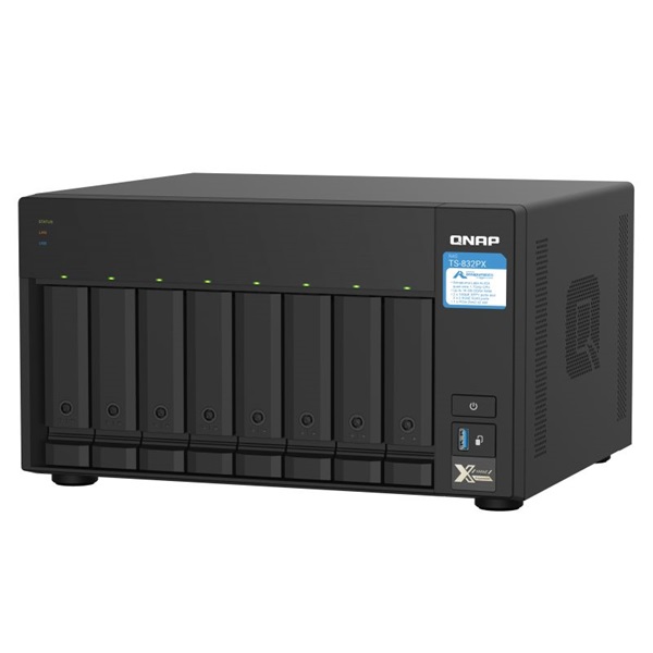 QNAP TS-832PX-4G 8x SSD/HDD, NAS