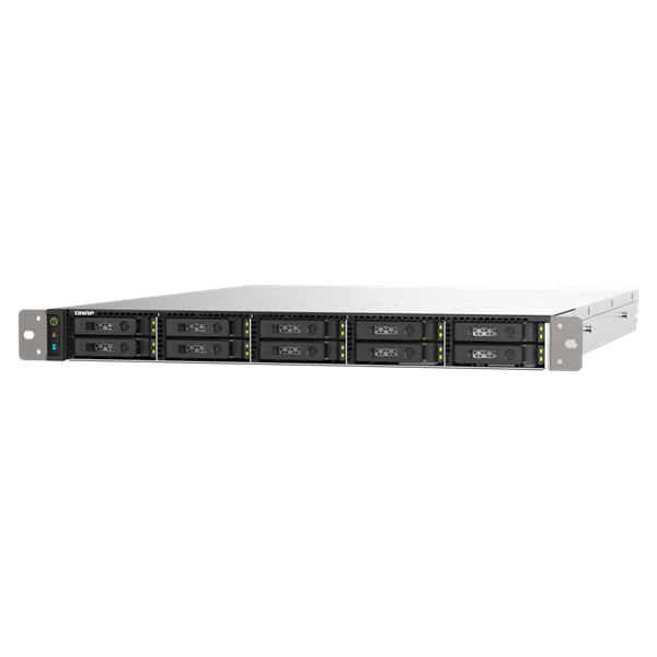 QNAP TS-h1090FU-7232P-64G 12xSSD 1U rackbe szerelhető ZFS NAS