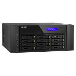 QNAP TS-h1290FX-7232P-64G 12xSSD/HDD ZFS NAS