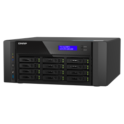 QNAP TS-h1290FX-7302P-128G 12xSSD/HDD ZFS NAS