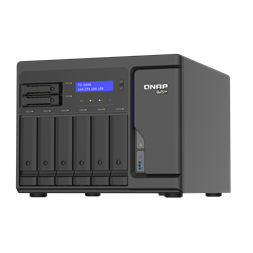 QNAP TS-h886-D1602-8G 8xSSD/HDD ZFS NAS