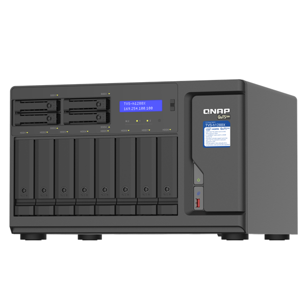 QNAP TVS-H1288X-W1250-16G 12xSSD/HDD NAS