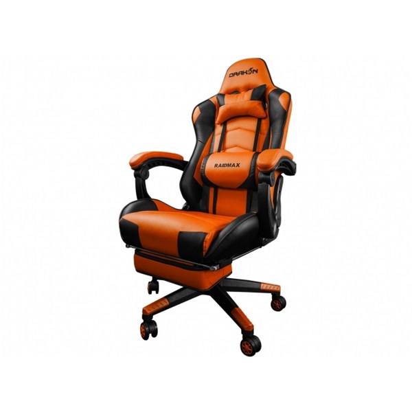 RAIDMAX Drakon DK709 narancssárga / fekete gamer szék