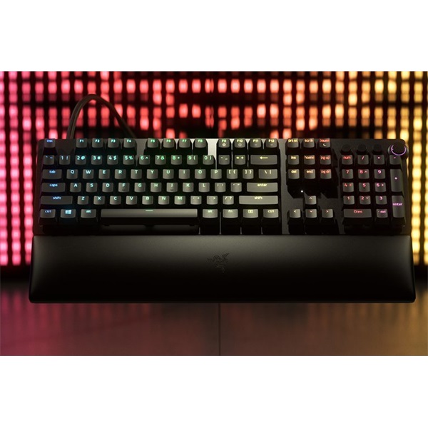 Razer Huntsman V2 (Analog Switch) US RGB fekete gamer billentyűzet