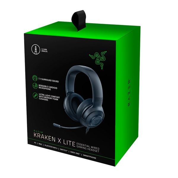 Razer Kraken X Lite 7.1 gamer headset