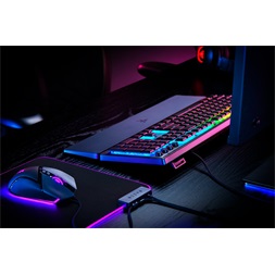 Razer Ornata V3 US RGB fekete gamer billentyűzet