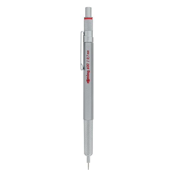 Rotring 600 0,7mm ezüst nyomósirón