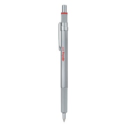 Rotring 600 1,0mm ezüst nyomógombos golyóstoll