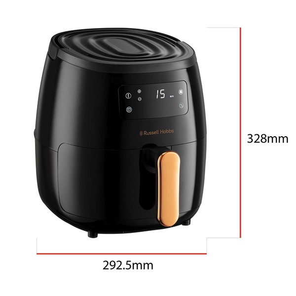 Russell Hobbs 26510-56/RH SatisFry Air fekete 5L forrólevegős sütő