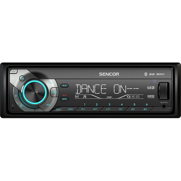 SENCOR SCT 5051BMR Bluetooth/USB/SD/MP3 autóhifi fejegység