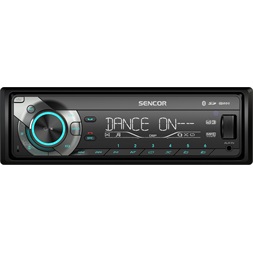 SENCOR SCT 5051BMR Bluetooth/USB/SD/MP3 autóhifi fejegység