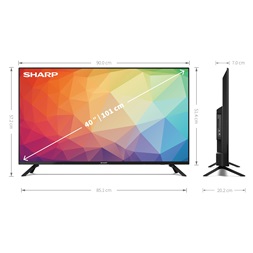 Sharp 40" 40FG2EA Full HD Android Smart LED TV