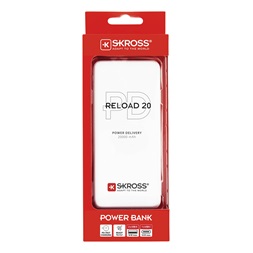 SKROSS Reload20 PD 20000mAh USB/microUSB kábellel két kimenettel power bank