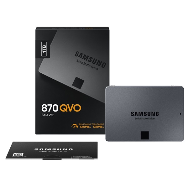 Samsung 1000GB SATA3 2,5" 870 QVO (MZ-77Q1T0BW) SSD