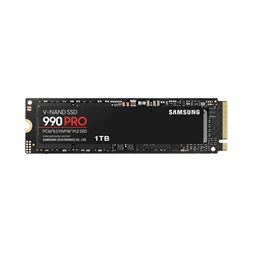 Samsung 1TB M.2 NVMe 2280 990 Pro (MZ-V9P1T0BW) fekete SSD