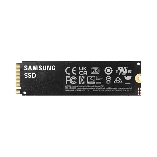 Samsung 1TB M.2 NVMe 2280 990 Pro (MZ-V9P1T0BW) fekete SSD