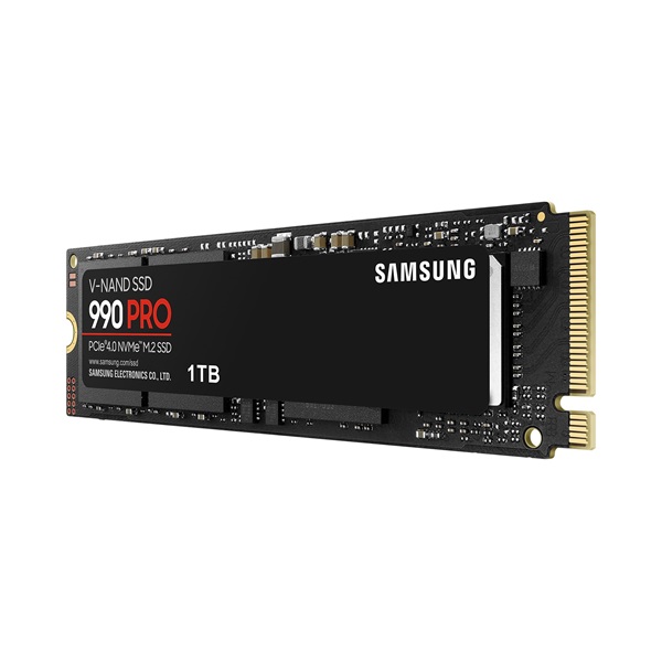 Samsung 1TB M.2 NVMe 2280 990 Pro (MZ-V9P1T0BW) fekete SSD