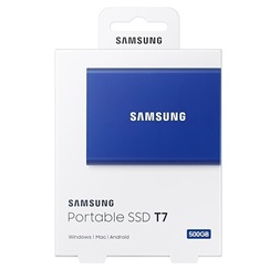 Samsung 2000GB USB 3.2 (MU-PC2T0H/WW) kék T7 külső SSD