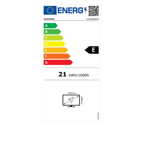 Samsung 27" LC27R500FHPXEN FHD HDMI ívelt kijelzős monitor