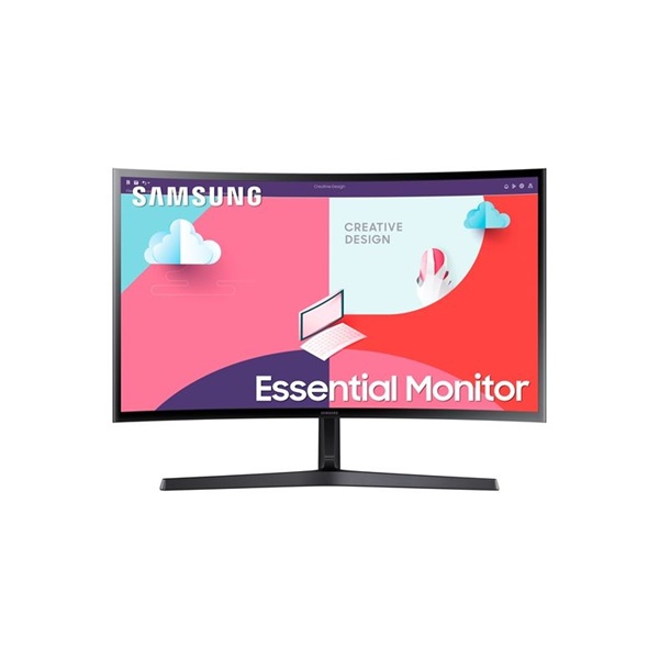 Samsung 27" S36C FHD VA HDMI/VGA ívelt monitor