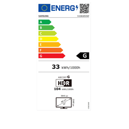 Samsung 32" LS32BG850NPXEN UHD 240Hz HDMI/DP ívelt kijelzős gamer monitor