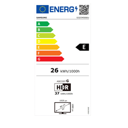 Samsung 32" LS32CM500EUXDU FHD HDMI Smart monitor