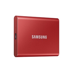 Samsung 500GB USB 3.2 (MU-PC500R/WW) piros T7 külső SSD