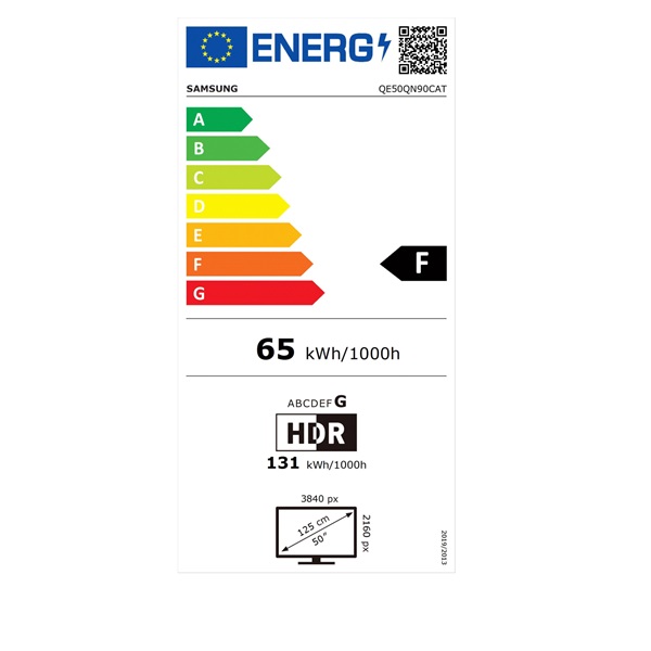 Samsung 50" QE50QN90CATXXH 4K UHD Smart Neo QLED TV