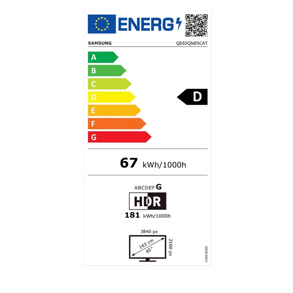 Samsung 65" QE65QN85CATXXH 4K UHD Smart Neo QLED TV