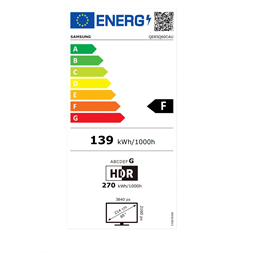 Samsung 85" QE85Q60CAUXXH 4K UHD Smart QLED TV